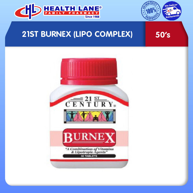 21ST BURNEX (LIPO COMPLEX) 50'S